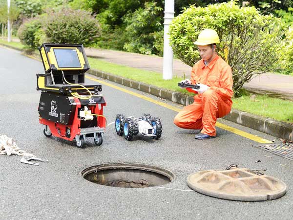 乌兰管道机器人检测