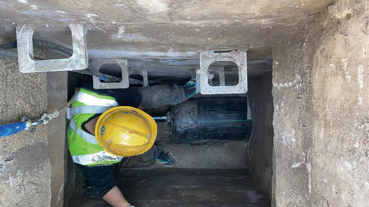 乌兰HDPE短管内衬法